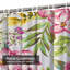 Rideau de douche imperméable aquarelle rétro avec 12 crochets Hawaiian-1268601780
