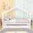 Wood House Bed With Pull-Out Twin Trundle-431005080-431005081