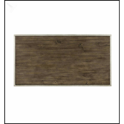 Ensemble de table basse et de table de bout en bois 3 pièces Padena avec rangement polyvalent et design moderne