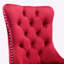 Ensemble de 2 chaises de salle à manger en velours Contemporary-1036497159-1036497157