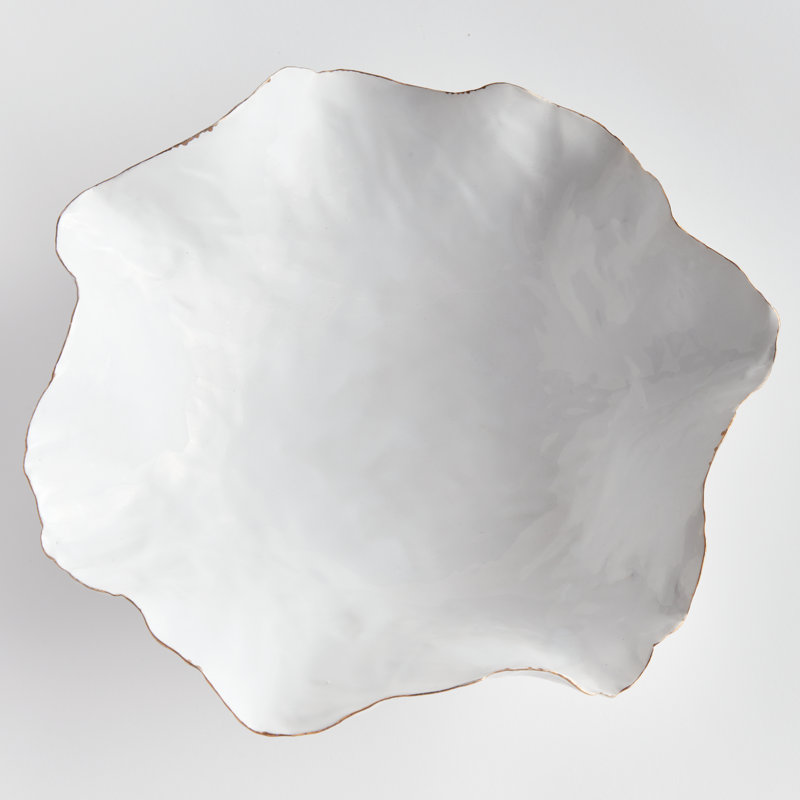 Grand plateau décoratif Maribella, H 3,75 po x l 13 po x P 13 po
