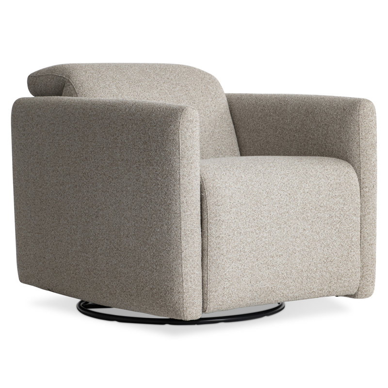 Bernhardt Livvy Fabric Power Motion Swivel Chair, Fabric