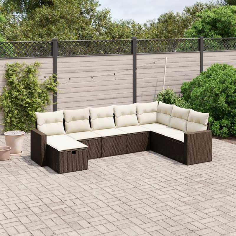 Ensemble de canapé de jardin Vidaxl