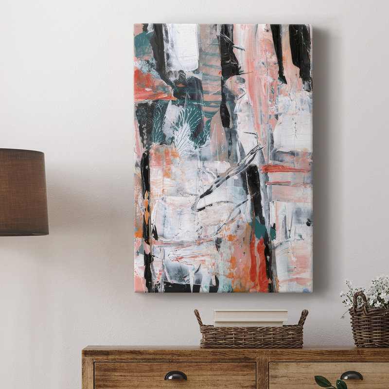 Miami Vibes II - galerie Cavas sur mesure, H 18 po x l 12 po