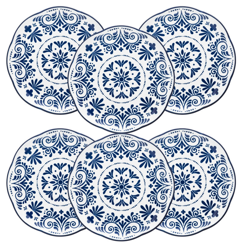 Vaisselle Talavera, assiettes plates,