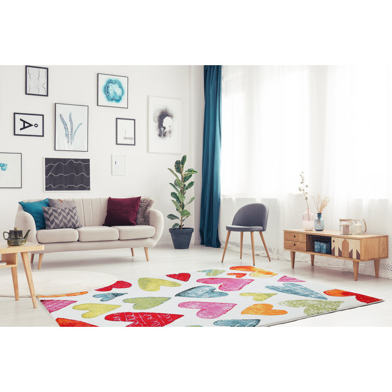 Tapis beige / vert Northfield, Rectangle 1 pi 10 po x 2 pi 11 po