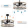 24" Monson 3-Blade Caged Ceiling Fan with Remote Control and Light Kit