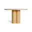 4 Quarter Round Solid Wood Dining Table-1356538240-1356538494
