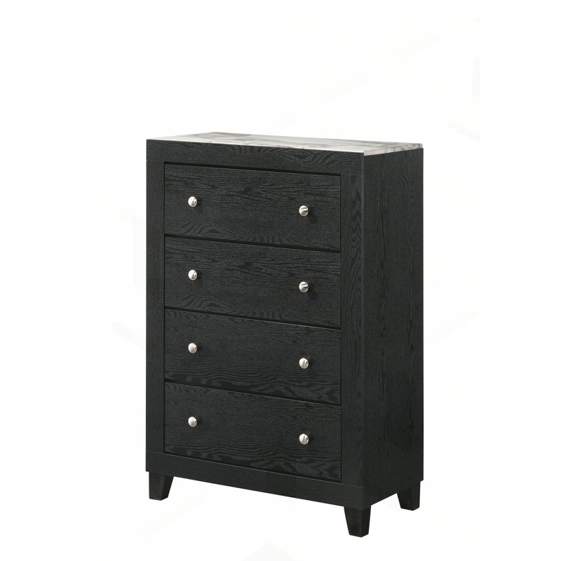 Commode haute 4 tiroirs 1pc