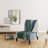 Mettalic I - Glam Upholstered Slipper Chair-112840491