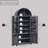 71" Tall Arched Kitchen Pantry-1066490735