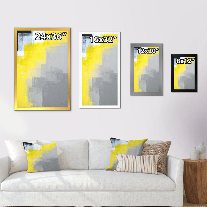 Abstrait, univers - peinture, Cadre photo noir, H 20 po x l 12 po