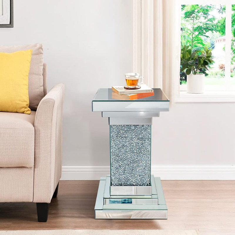 Pedestal End Table