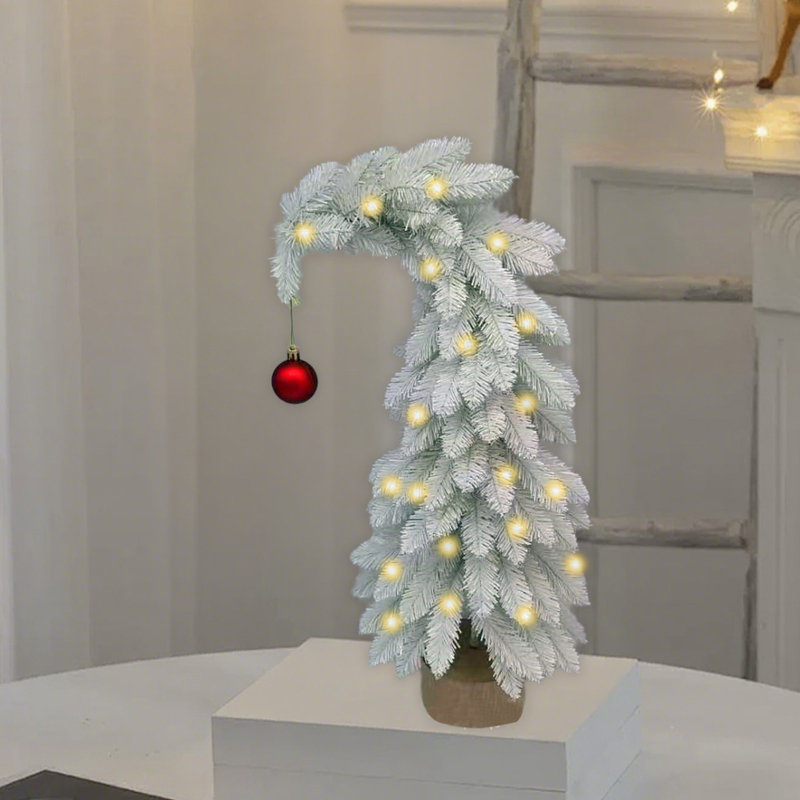 Arbre de Noël à tête croisée, White