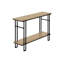 Table d'appoint rectangulaire, console avec tablette inférieure-1089747187