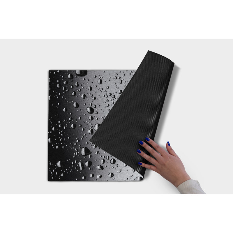 Non-Slip Geometric Outdoor Doormat