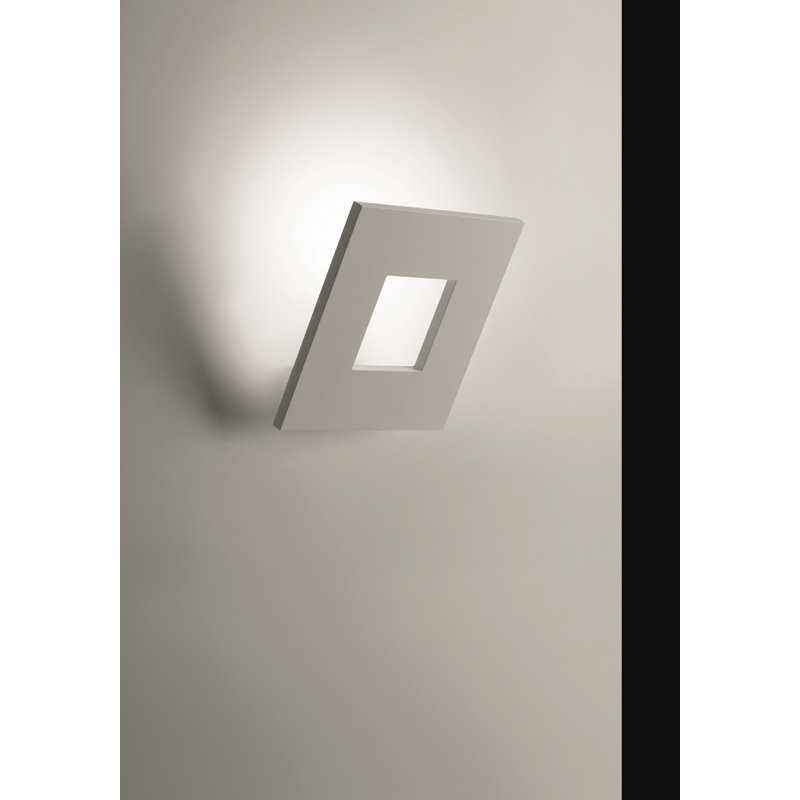 LED Armed Sconce, White