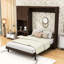 Grand lit escamotable avec armoire de rangement et éclairage DEL-1401233802