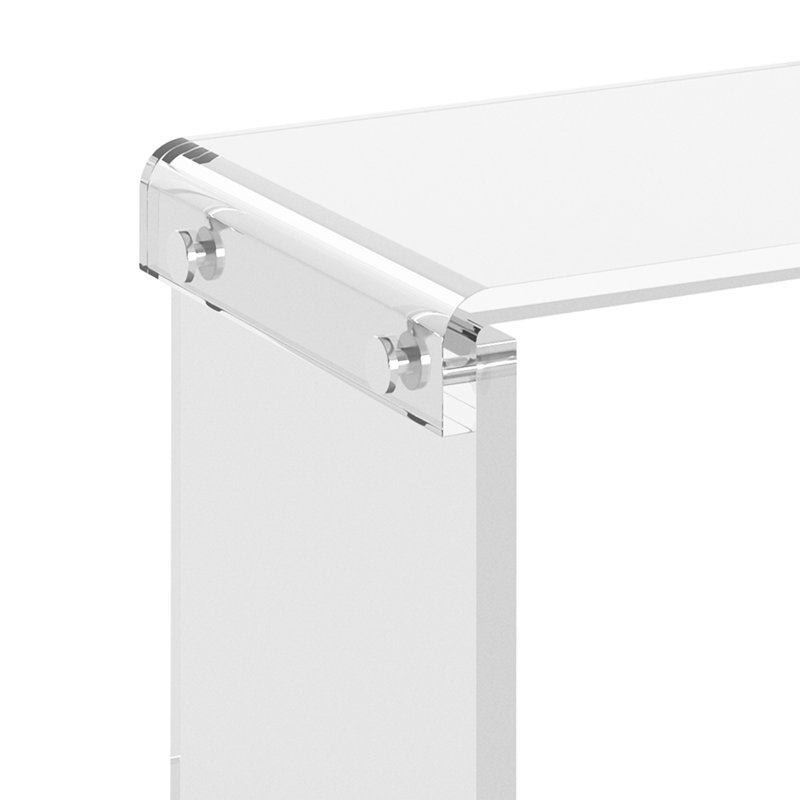 Table de bout ouverte avec rangement Hayler