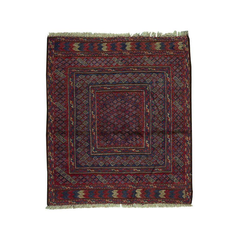 Afghan Wool Oriental Area Rug