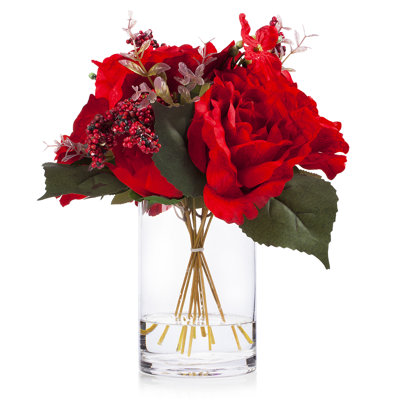 Silk Arrangement in Vase
