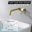 SUMERAIN Single Handle Wall Mounted Tub Faucet, High Flow Tub Filler with Brass Valve-64624191