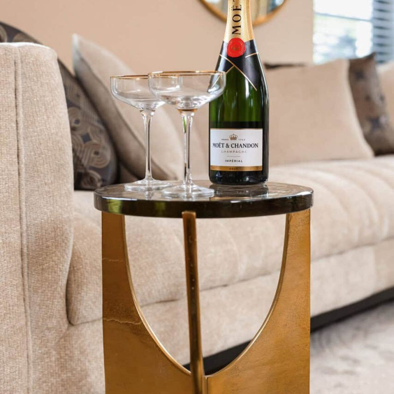 End Table Glass Top End Table