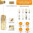 Hazy 3 - Light Dimmable Cylinder Chandelier
