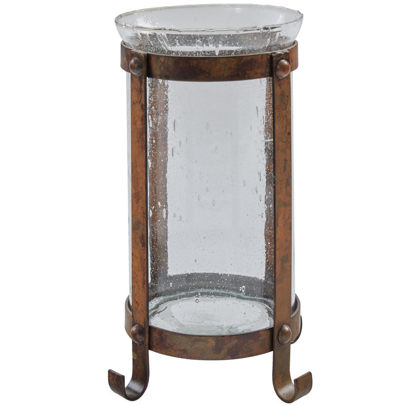 Metal Tabletop Pillar, 10.75" H x 7.25" W x 7.25" D