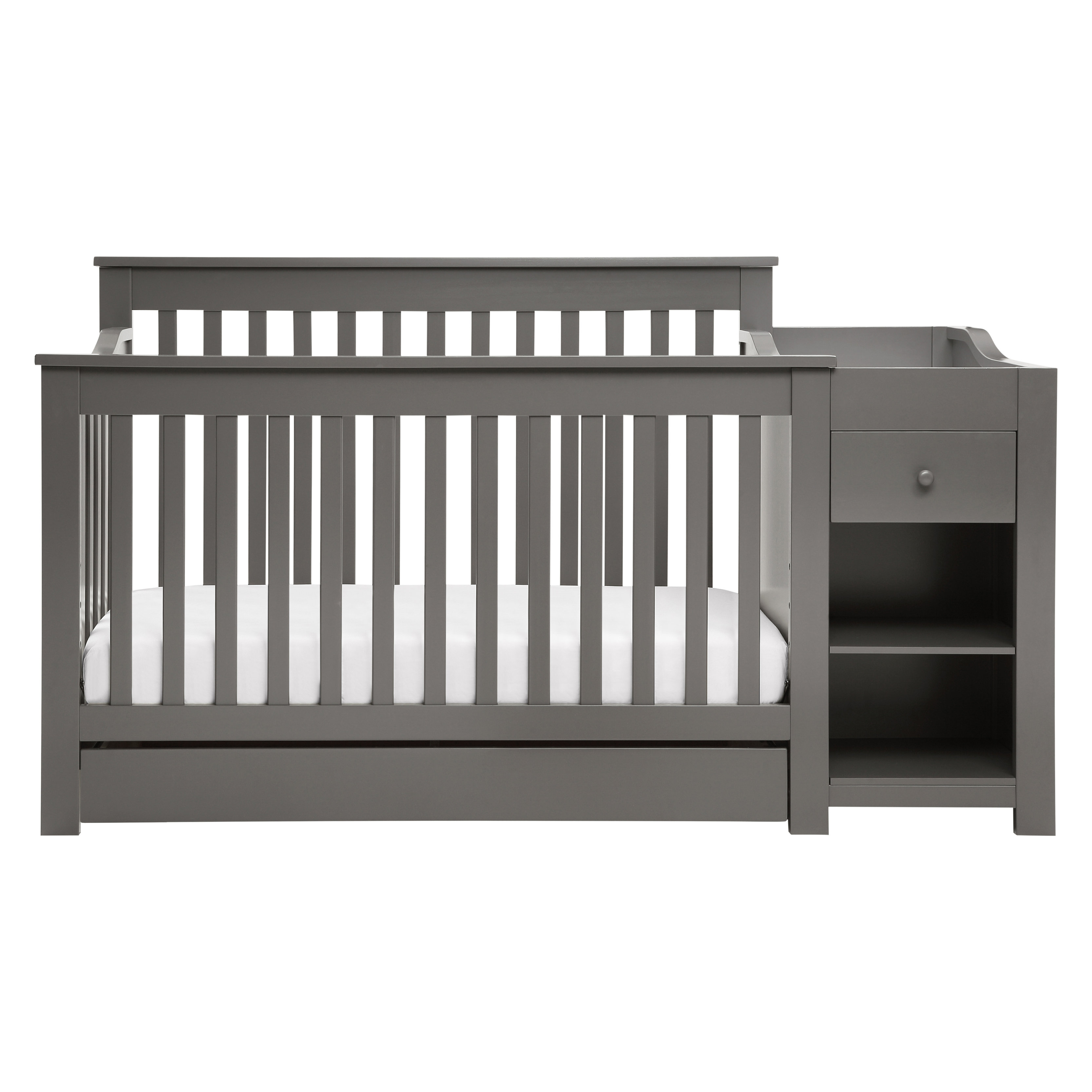 Piedmont 4in1 Convertible Crib and Changer with Storage & Reviews