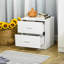 Ajahni 45cm W Particle Board Bedside Table