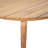 Outdoor Patio Round Acacia Wood Coffee Table, Natural Finish Wood