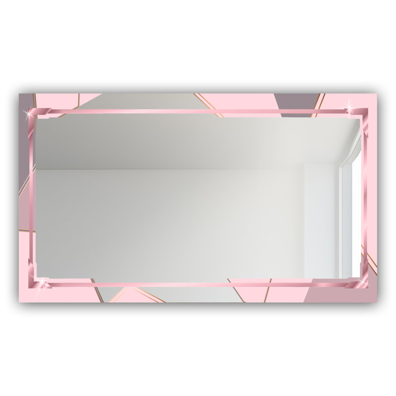 Glam Bathroom/Vanity Mirror, 29.5" H x 39.4" W, Modern & Contemporary 4