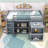 Twin Wooden Loft Bed With Pull-Out Desk, Under-Bed Storage Cabinet, Side Shelf And Drawers-1486476309