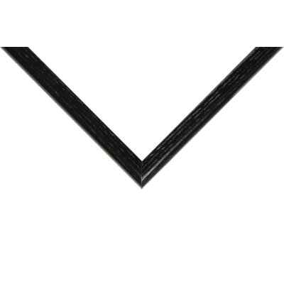 11x14 Picture Frame Black Economy Wood Style 876-881-03400 , 0.75 Inch Wood Moulding , Includes Glass and Backing , Wall Display Frame for Art, Posters, or Photos , Frame USA