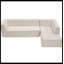 Canapé modulaire 2 pièces rembourré-107134234