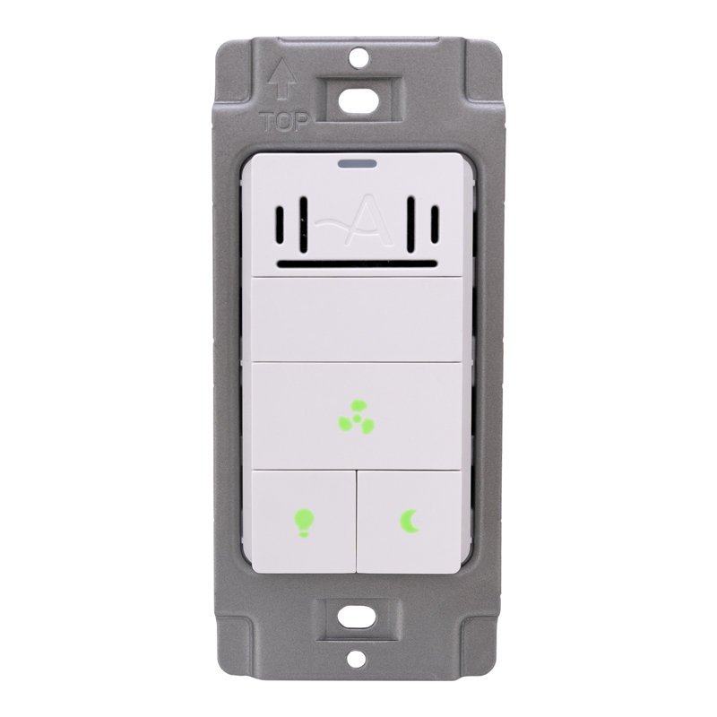 White 3-Way Motion Sensor and Timer Switch