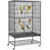 Dawley 60.5'' Iron Flat Top Flight Cage with Wheels