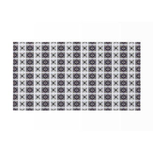 Rectangle Chrystopher Indoor/Outdoor Area Rug with Non-Slip Backing