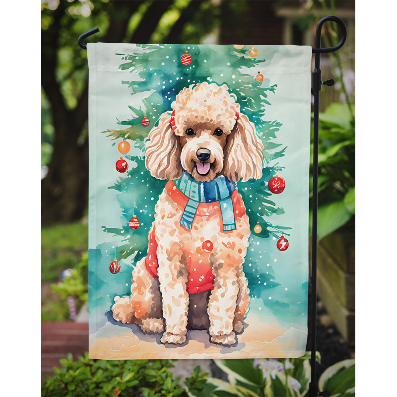 Double Sided Polyester Christmas, 15.5'' H x 11.25'' W