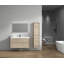 Ensemble de meuble-lavabo mural simple 47 po Seavy-538408053