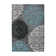 Padowski Floral Gray/Blue/Black Area Rug
