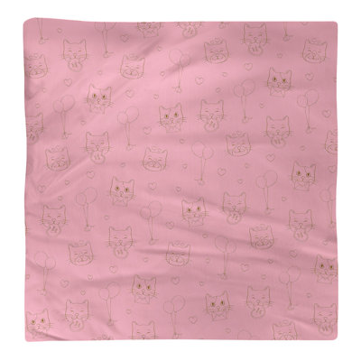 No Pattern Square Napkin