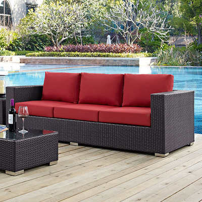 Convene Outdoor Patio Sofa by Modway