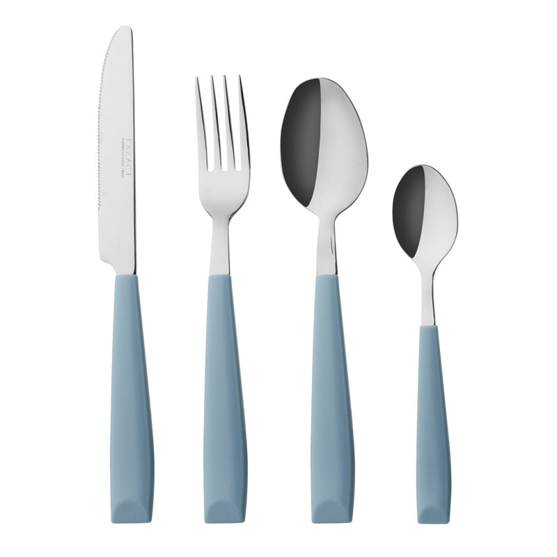 Cutlery 16 Piece Cutlery Set, Service for 4, Blue