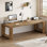 Bureau d'ordinateur 2 personnes Fredis