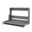 Queen Murphy Bed With Hydraulic Lift And Desk Design-1089750168