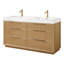 Meuble-lavabo double 60 po Grunwald