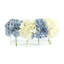 Hydrangeas Arranged in Oval Vase-1772597360