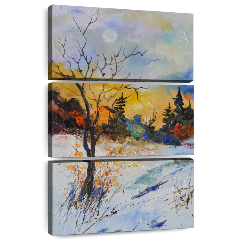 Alvord Les joyeuses couleurs de l'hiver, H 32 po x l 20 po